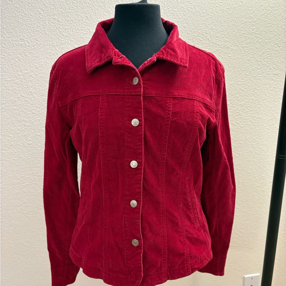 Live a Little Cherry Red Jacket